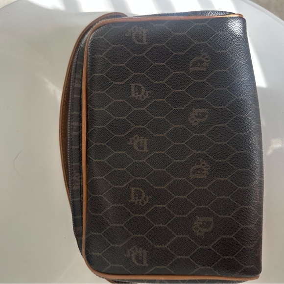 Dior Gray Honeycomb crossbody vintage Christian Dior - Picture 4 of 13